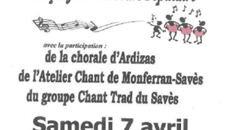 3 chorales chantent pour une bonne cause..