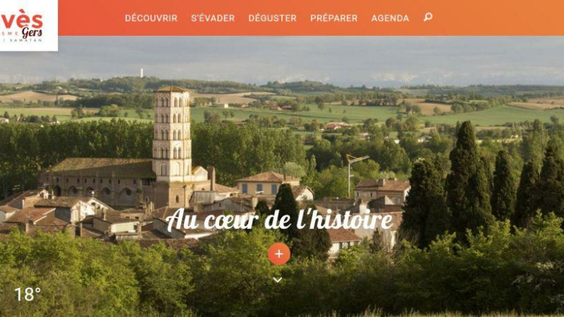 Office de Tourisme du Savès : Mise en orbite du site internet