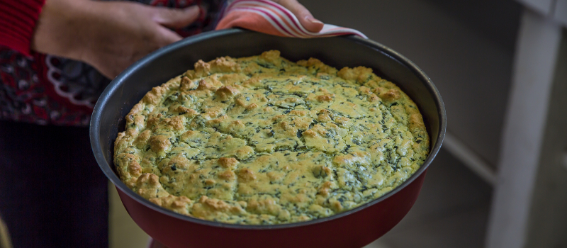 Toujouse – Un délicieux soufflé aux herbes sauvages 