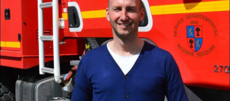 Le caporal-chef Brice Sanchez,  se prépare pour l’IRONMAN France 