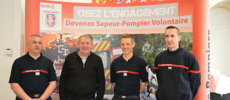 SDIS 32 signature de partenariat avec les festival de bandas
