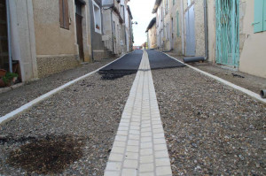 La rénovation du centre de Labarrère est en cours
