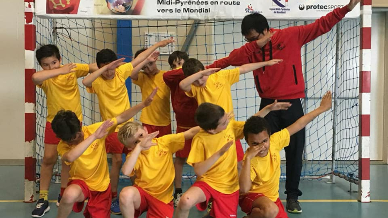 Les moins de 11 G du HBCL champions du Gers