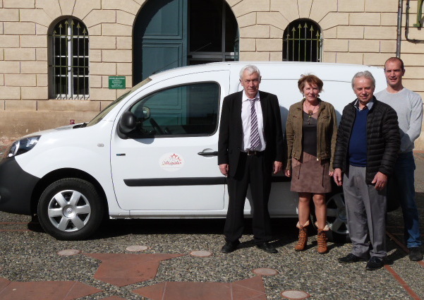 présentation du nouveau véhicule électrique
