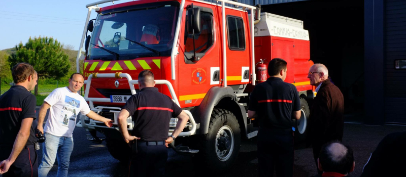 Un nouvel engin incendie au centre de secours