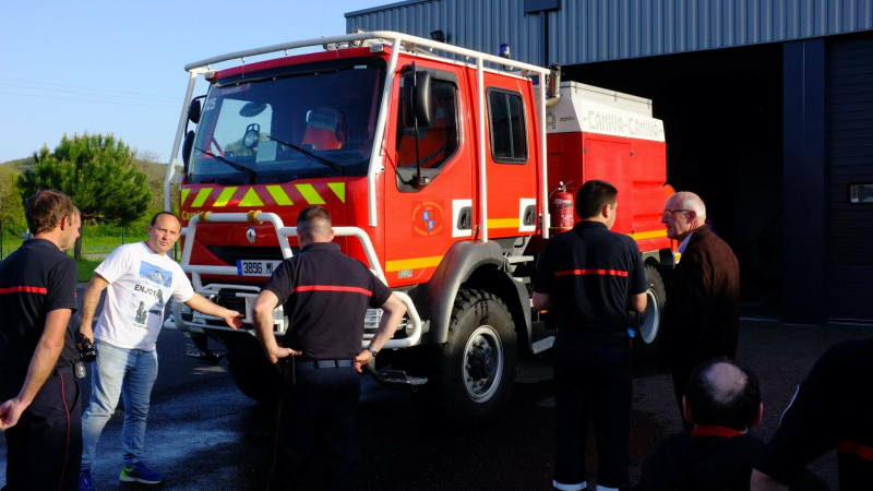 Un nouvel engin incendie au centre de secours
