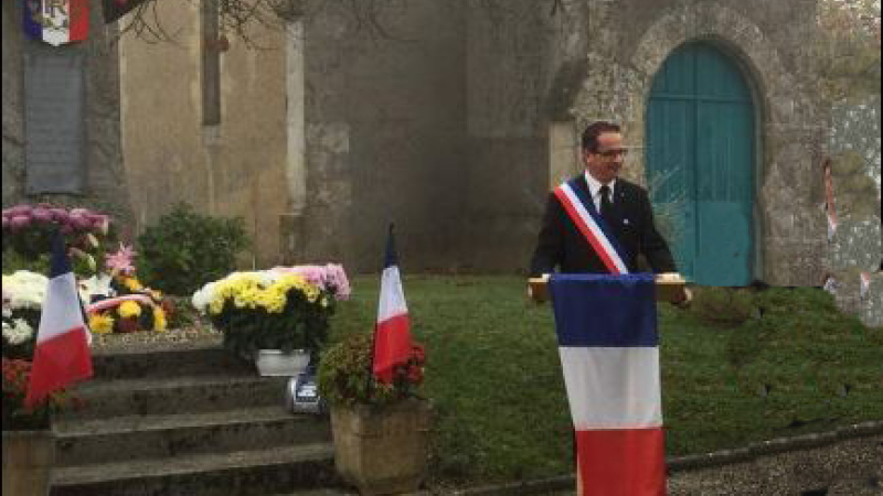 Commémoration de l'armistice 1945