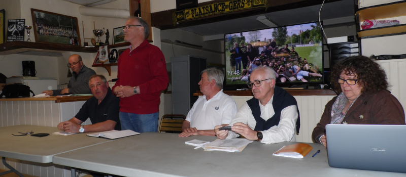 U S Plaisance Rugby en assemblée générale