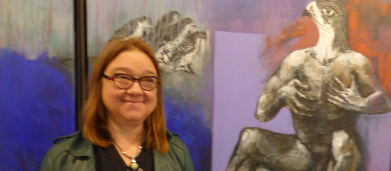 Danielle Bujart expose Chez Saty