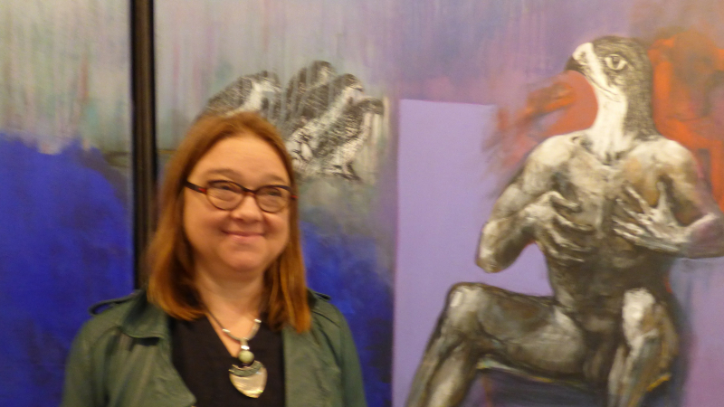 Danielle Bujart expose Chez Saty