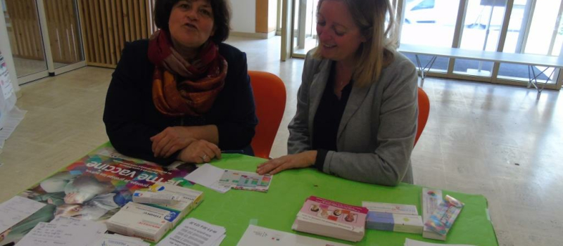  2 ème journée de sensibilisation à la vaccination  réussie pour la CPAM, l'ARS et le Conseil Départemental