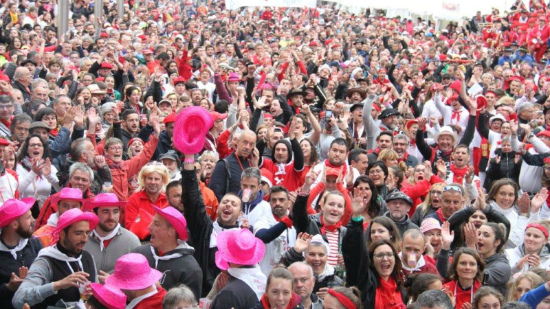 Les bandas ont réchauffé les festayres