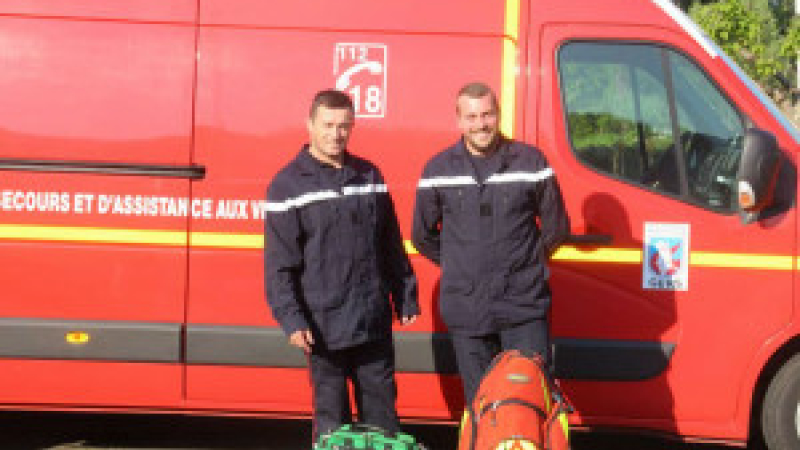 Deux nouvelles recrues au Centre de secours