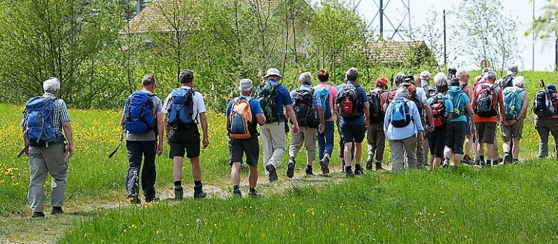Marche solidaire organisée par l’association les Amis de la Ribère.