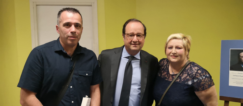 Rencontre avec François Hollande et les victimes du Levothyrox