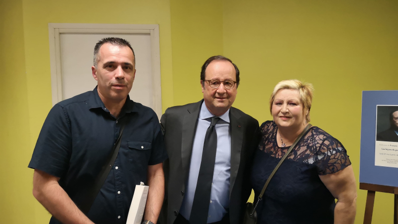 Rencontre avec François Hollande et les victimes du Levothyrox