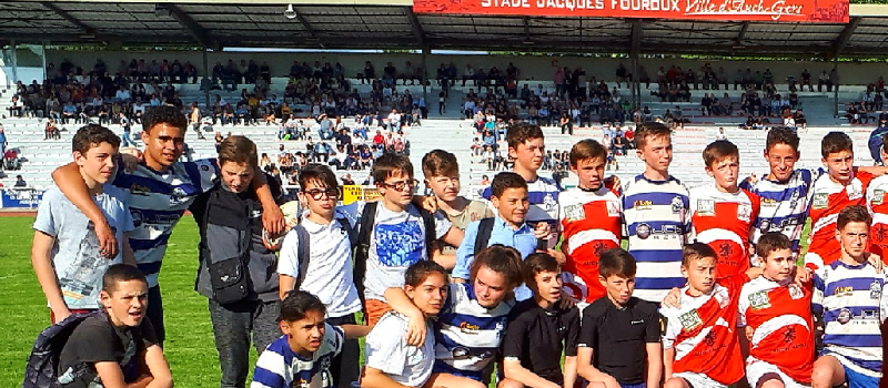 Match de gala pour les minimes Mauvezin -Beaumont