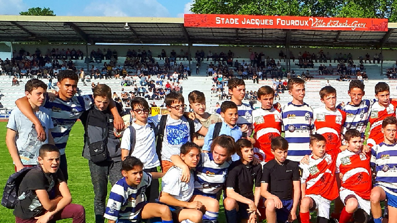 Match de gala pour les minimes Mauvezin -Beaumont
