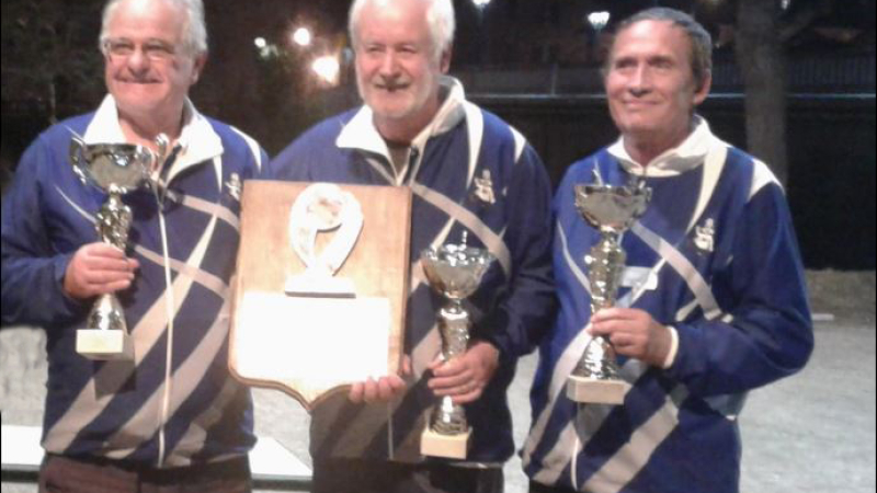 Pétanque : Championnat du Gers Vétérans triplette