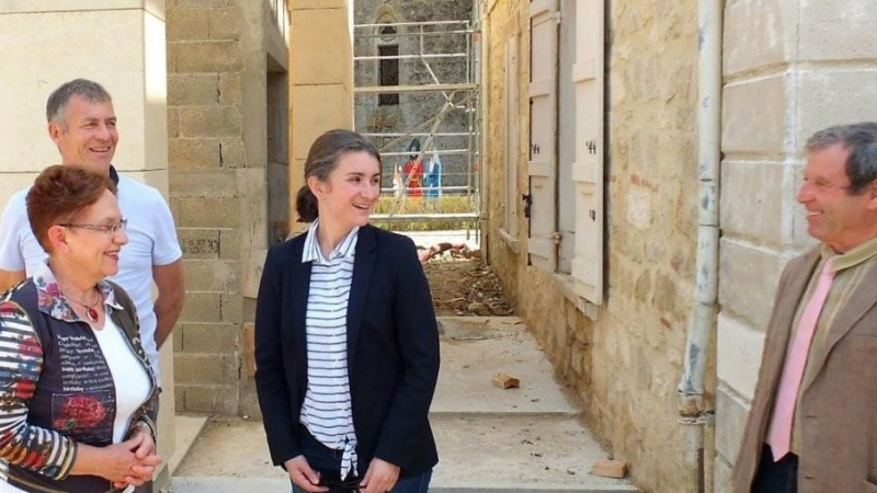 Visite de la Sous-préfète Isabelle Sendrané