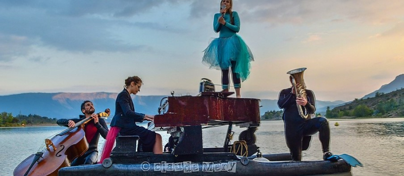 Le pianO du lac : concert flottant