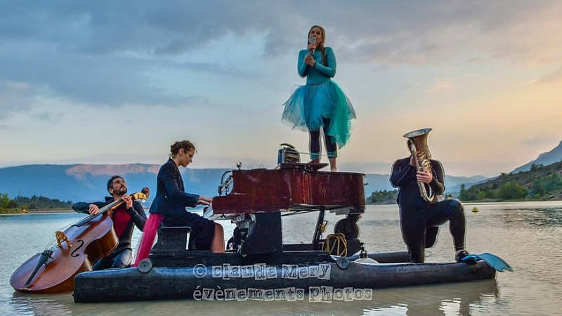 Le pianO du lac : concert flottant