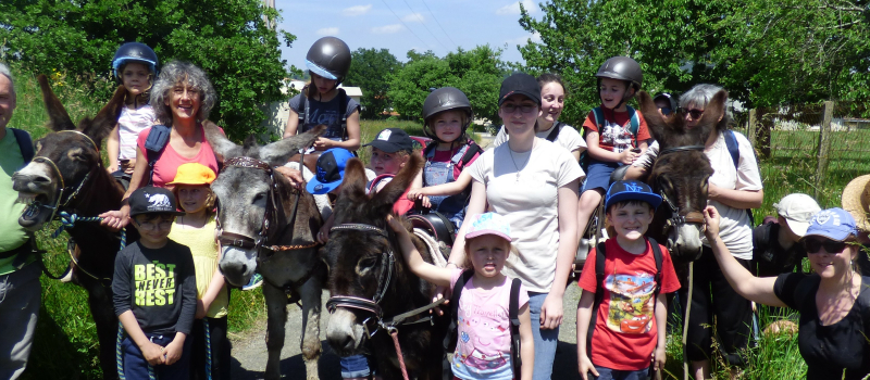 Les enfants du ALAE sur les vallons de Marciac 