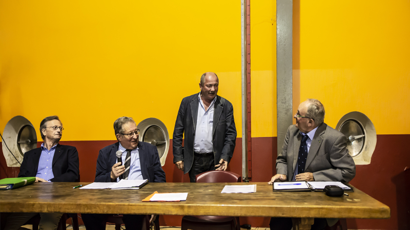 Les médaillés du Mérite agricole se réunissent à la Cave de Nogaro  