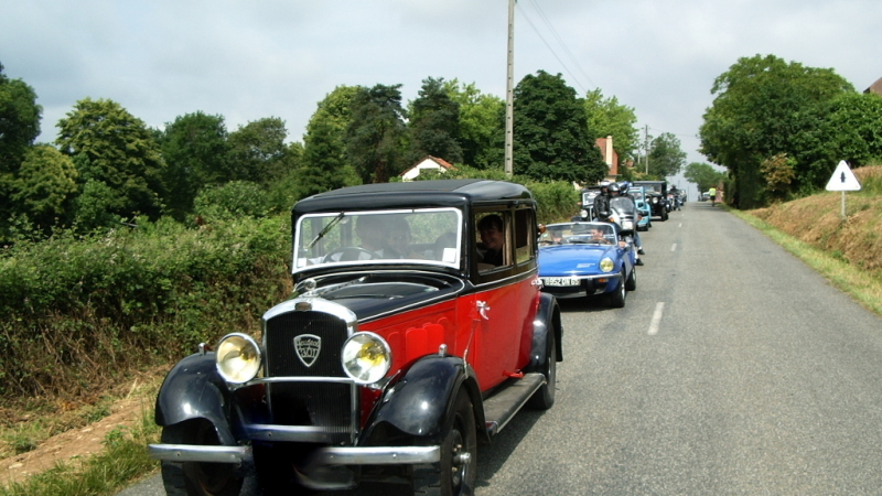 Des automobiles d'époque