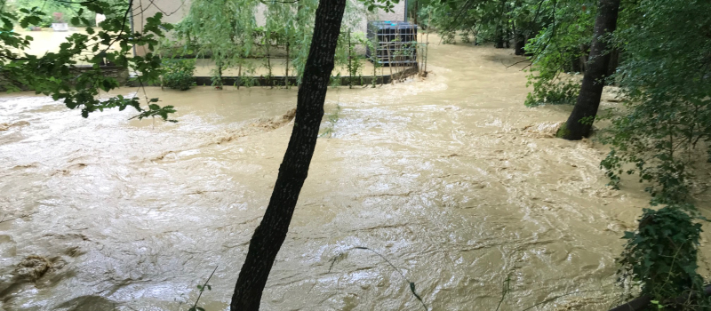 Inondations à Saint-Clar