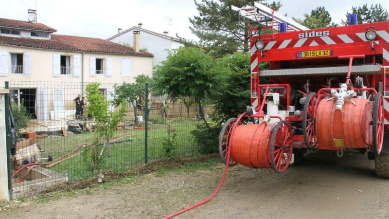 Orages : Nuit chargée pour les sapeurs pompiers gersois