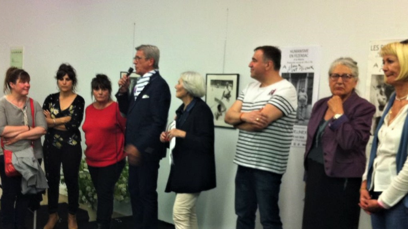 Vernissage de l'exposition Pierre Delinière