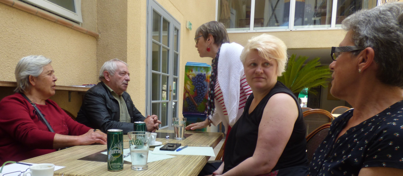 café mémoire à la Petite Auberge