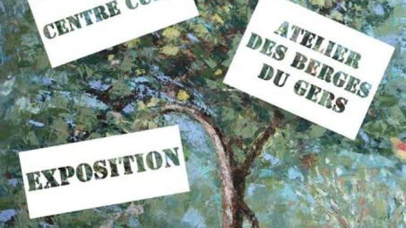 Exposition des artistes adultes et enfants de l'Atelier des Berges du Gers