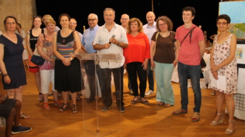 Vernissage de l'expo des "Artistes de l'ABG" au centre Cuzin Auch 