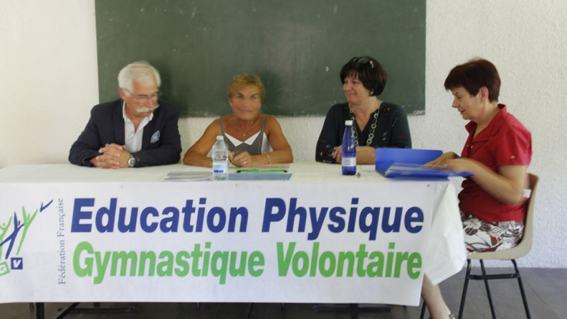 Gym Plaisir en assemblée.
