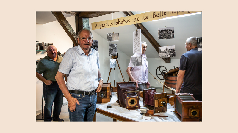 Des appareils photo anciens au Musée de Toujouse  