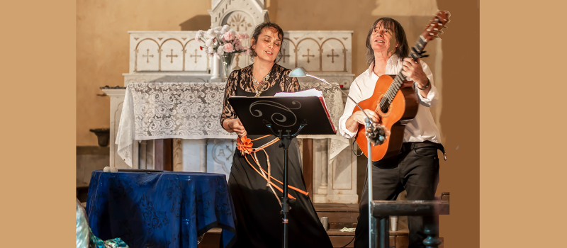 Sous le charme de Deux voix d’ici et d’ailleurs à Lanne-Soubiran  