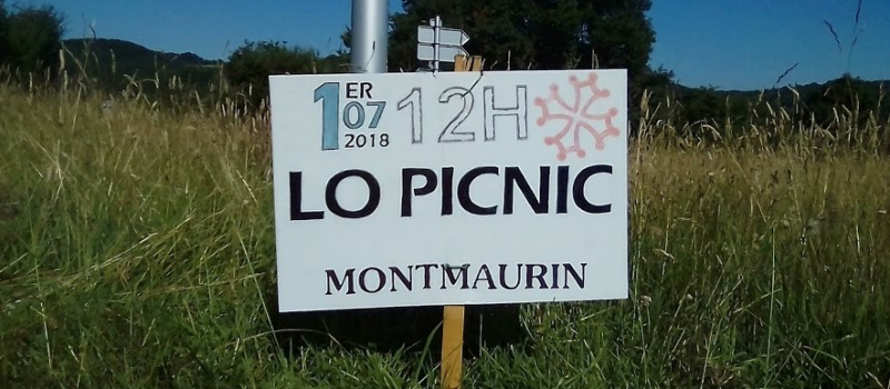 Pique-nique citoyen à Montmaurin