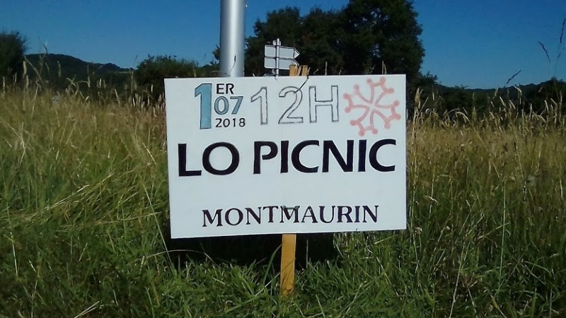 Pique-nique citoyen à Montmaurin