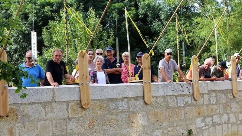 Le club des randonneurs en balade
