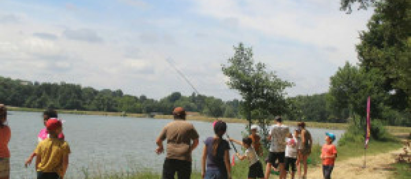 L’initiation à la pêche a ravi les enfants