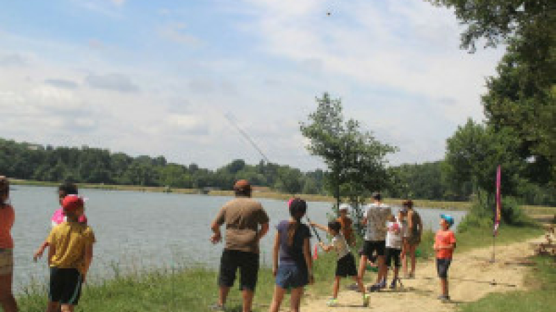 L’initiation à la pêche a ravi les enfants
