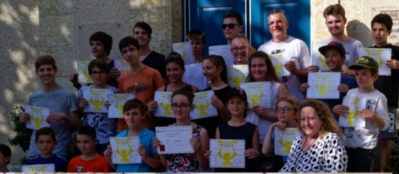 École de musique : Une année s'achève.