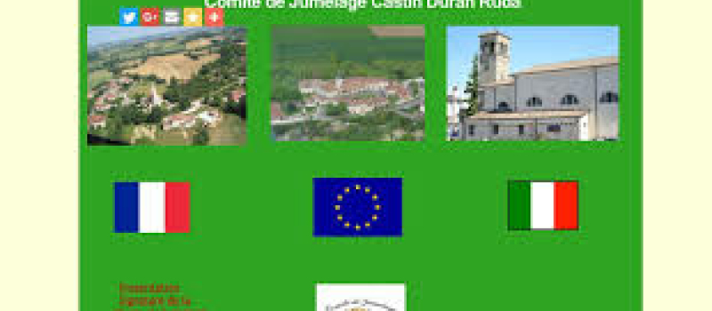 XIX ème  rencontre du jumelage Castin Duran Ruda du 12 au 17 juillet