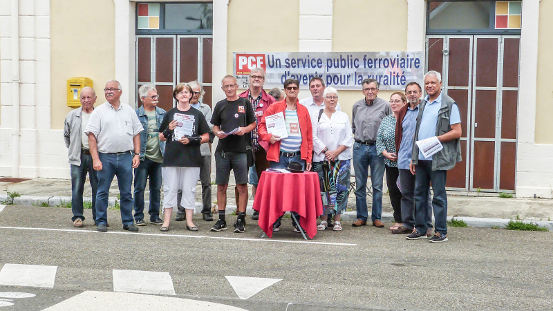 Le PC rejoint la lutte contre les camions transnationaux commencée à Nogaro…