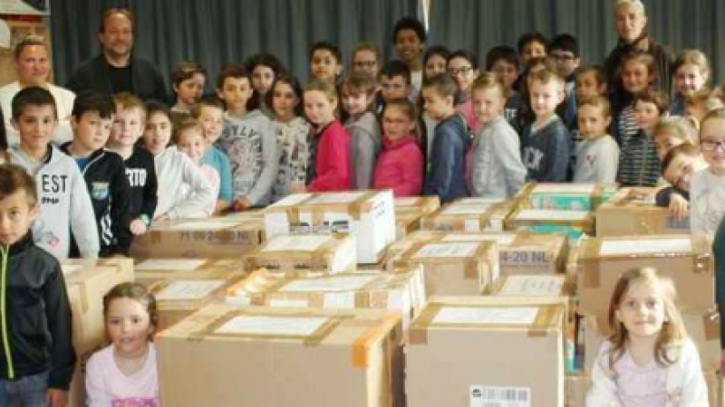 Une fin d’année numérique et solidaire à l’école de St Germé.
