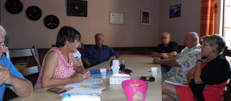 Les "Amis du Lartet" en réunion de bureau samedi