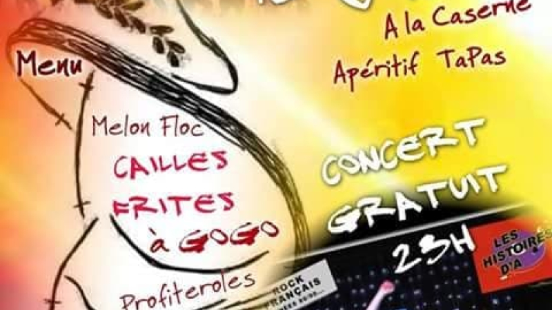 Le bal des pompiers à Condom