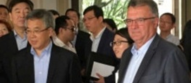 Le vice-Premier ministre chinois  en visite chez Maïsadour